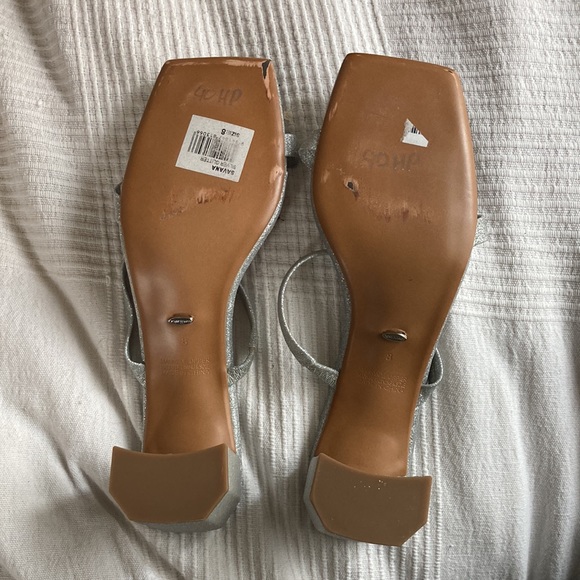 Revolve Tony Bianco Glitter square toe Savanna heels - Picture 2 of 5